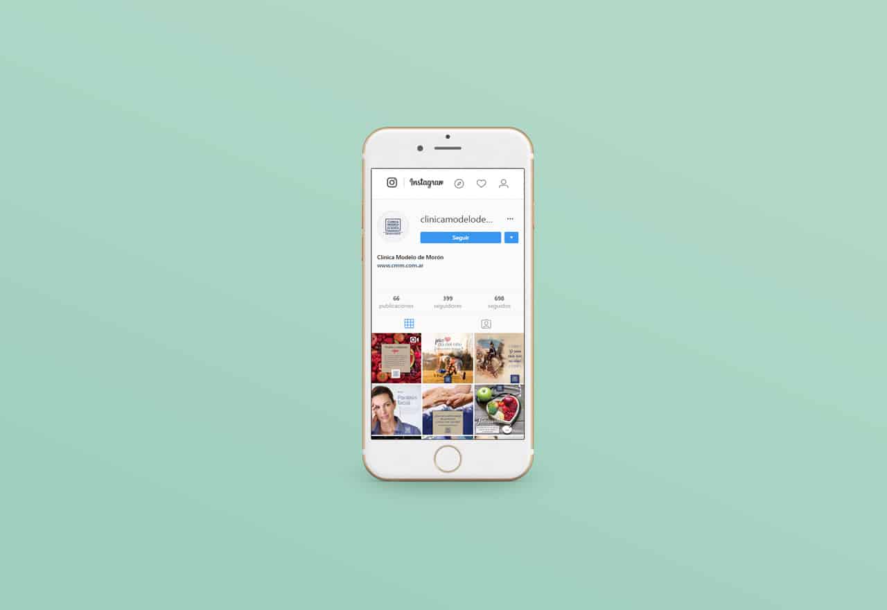 Clínica Modelo de Morón · Community Management » Agencia Mejor Digital